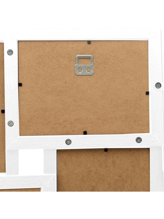 Kolāžas foto rāmis, 24x(10x15 cm) attēliem, balts mdf