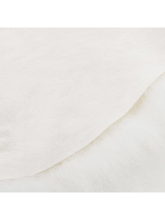 Krēsla pārsegs, islandes aitāda, krēmkrāsas, 70x110 cm