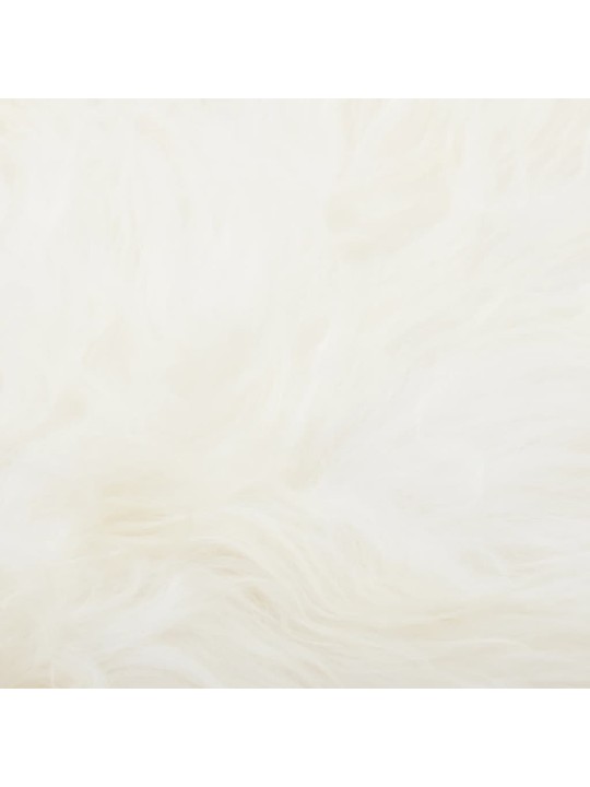 Krēsla pārsegs, islandes aitāda, krēmkrāsas, 70x110 cm