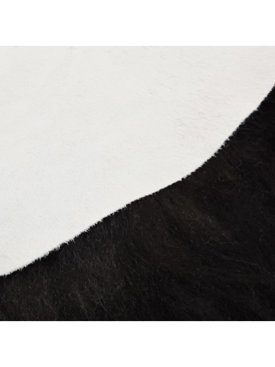 Krēsla pārsegs, islandes aitāda, melna, 70x110 cm