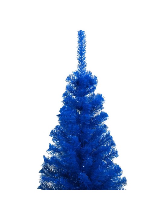Izgaismota mākslīgā ziemassvētku egle ar rotājumiem, 120cm, pvc