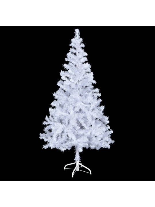 Mākslīgā ziemassvētku egle ar rotājumiem, 150 cm, 380 zari