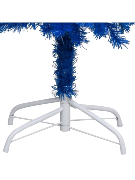 Izgaismota mākslīgā ziemassvētku egle ar rotājumiem, 180cm, pvc