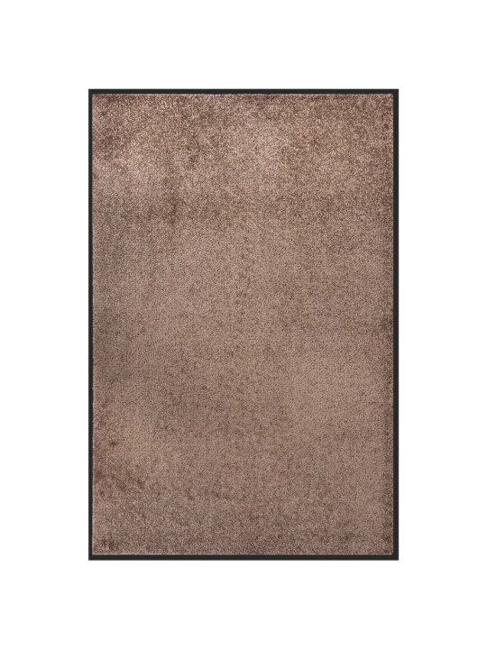 Durvju paklājs, brūns, 80x120 cm