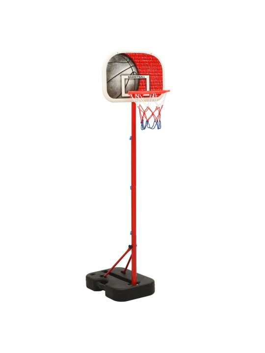 Basketbola komplekts, regulējams 138,5-166 cm, pārvietojams