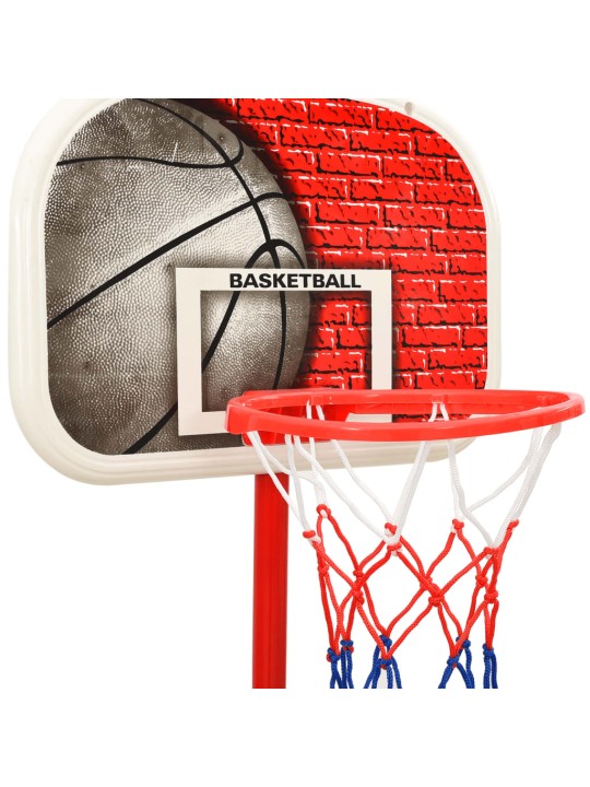 Basketbola komplekts, regulējams 138,5-166 cm, pārvietojams