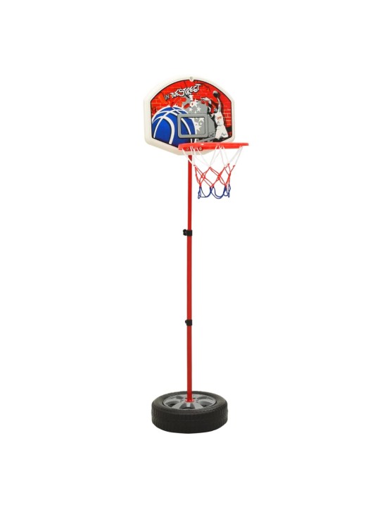 Bērnu basketbola komplekts, regulējams, 120 cm