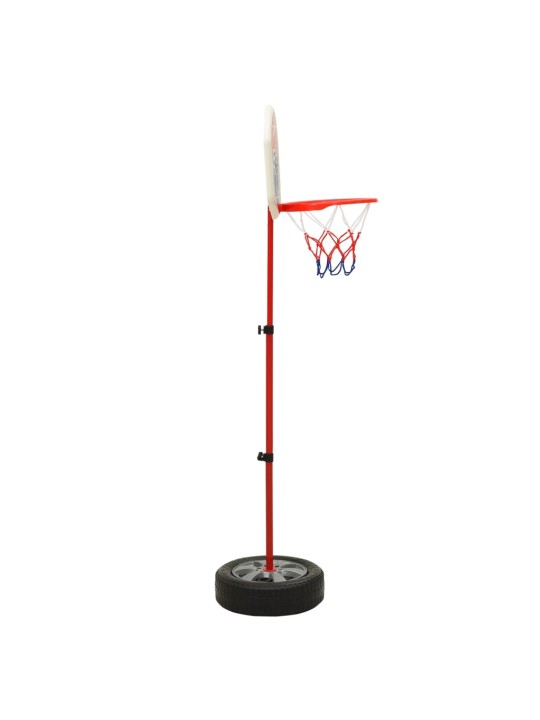 Bērnu basketbola komplekts, regulējams, 120 cm