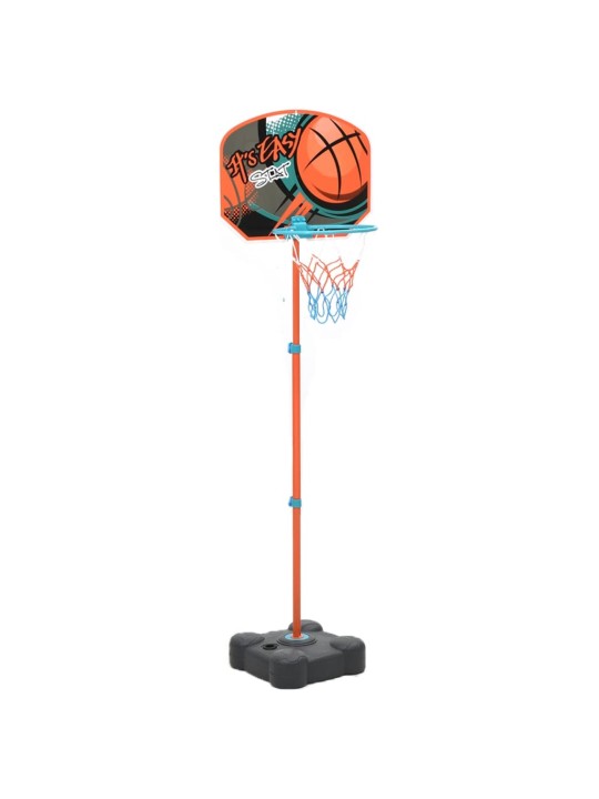 Basketbola komplekts, regulējams 109-141 cm, pārvietojams