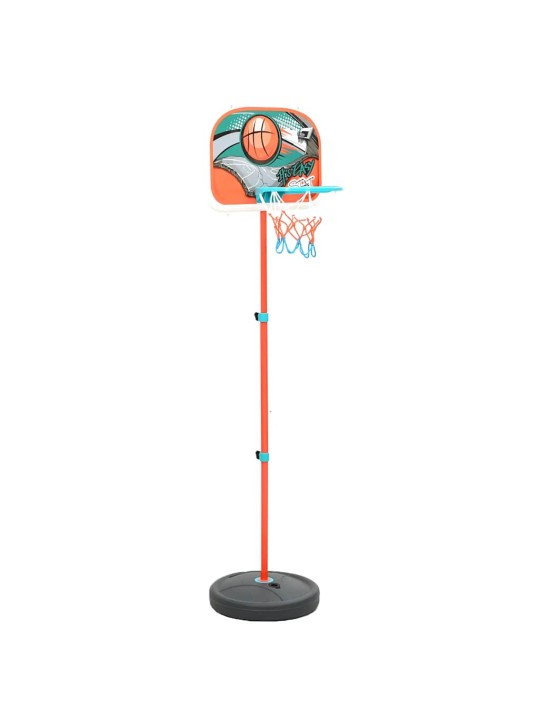 Basketbola komplekts, regulējams 133-160 cm, pārvietojams