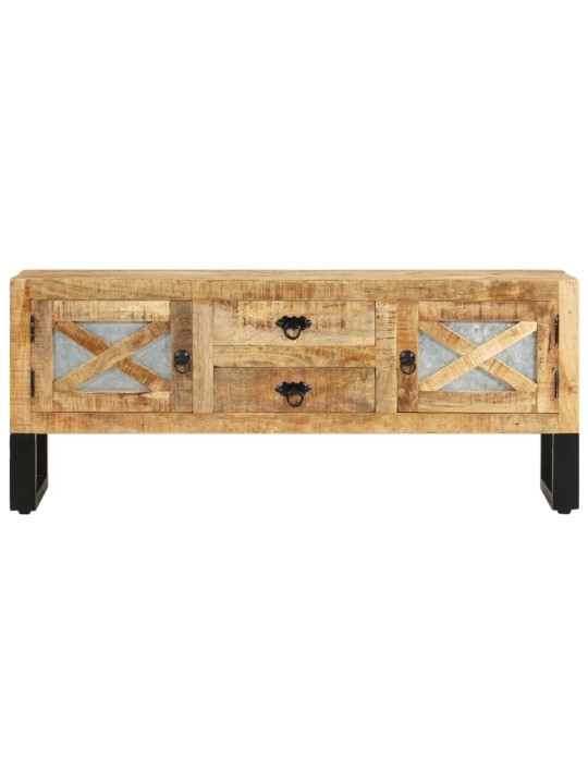 Tv skapītis, 110x30x45 cm, neapstrādāts mango koks