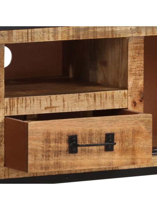 Tv skapītis, 110x31x46 cm, neapstrādāts mango koks
