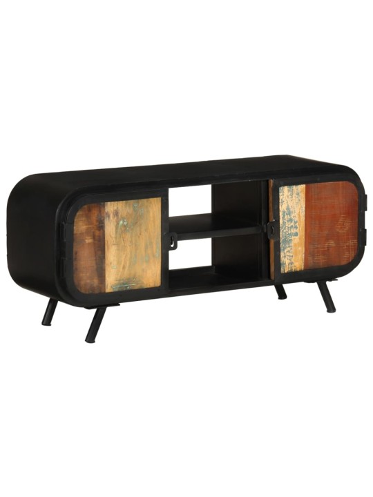 Tv skapītis, 110x30x45 cm, pārstrādāts masīvkoks