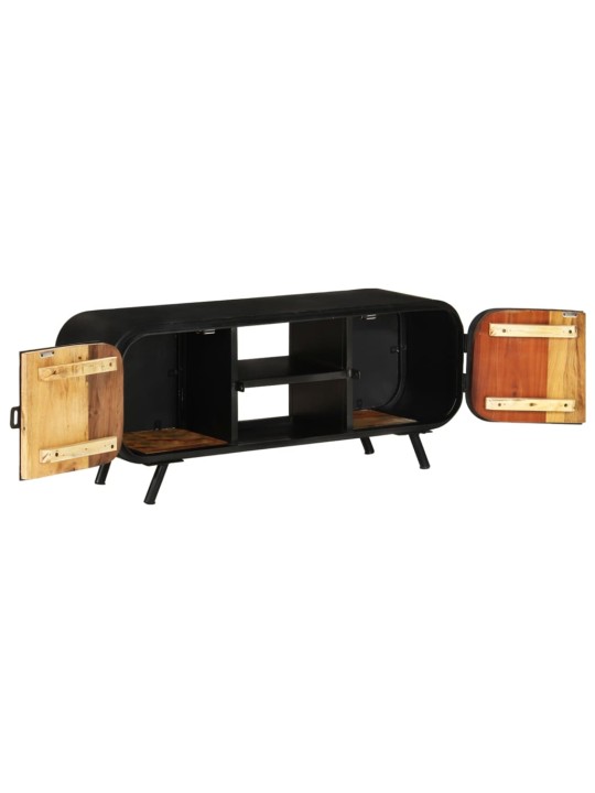Tv skapītis, 110x30x45 cm, pārstrādāts masīvkoks
