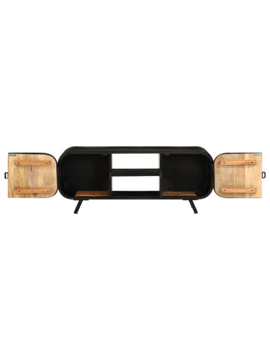 Tv skapītis, 110x30x45 cm, neapstrādāts mango koks