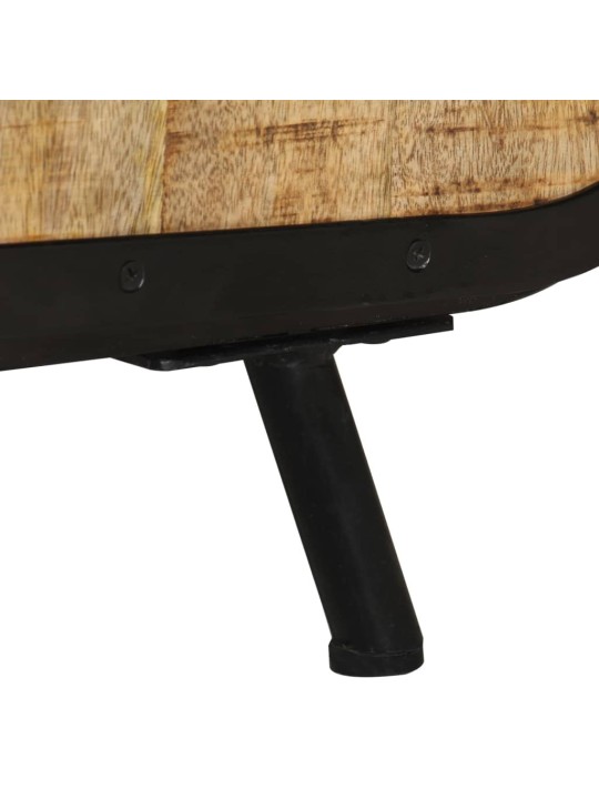 Tv skapītis, 110x30x45 cm, neapstrādāts mango koks
