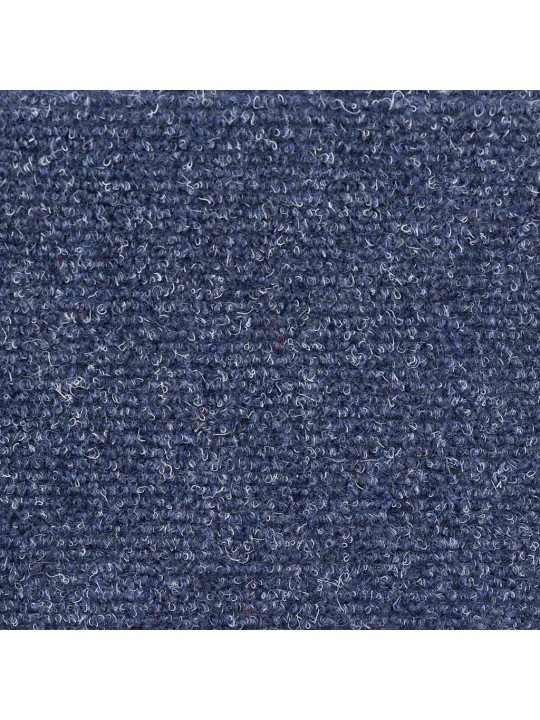 Kāpņu paklājiņi, pašlīmējoši, 15 gab., 60x25 cm, pelēkzili, taisnstūrveida