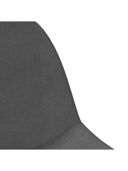Bāra krēsli, 2 gab., tumši pelēks audums