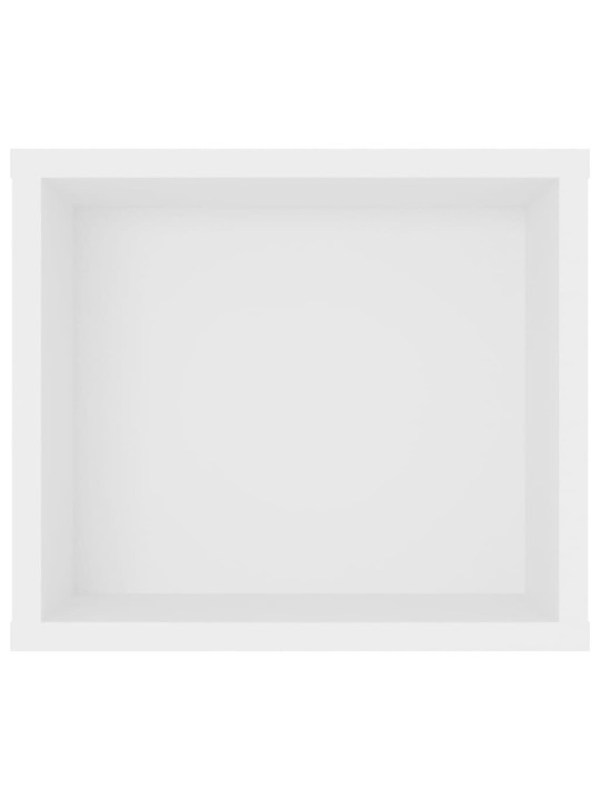 Piekarams tv skapītis, balts, 100x30x26,5 cm, inženierijas koks