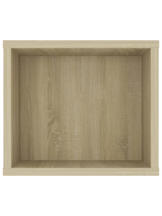 Piekarams tv skapītis, ozolkoka krāsa, 100x30x26,5 cm
