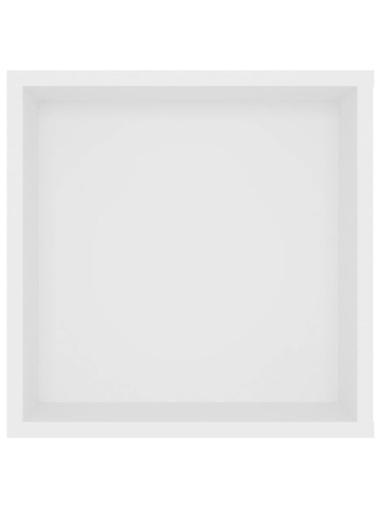 Sienas tv skapītis, balts, 102x35x35 cm, inženierijas koks