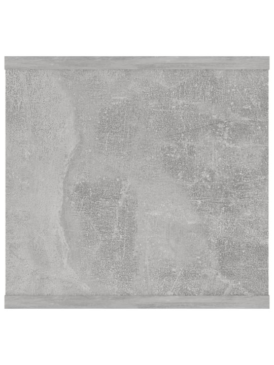 Sienas plaukts, betona pelēks, 102x30x29 cm, inženierijas koks