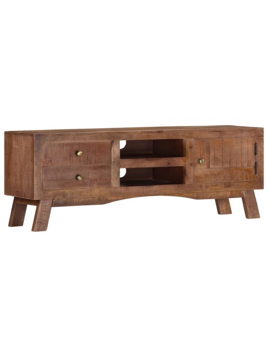 Tv skapītis, 110x30x40 cm, neapstrādāts mango koks