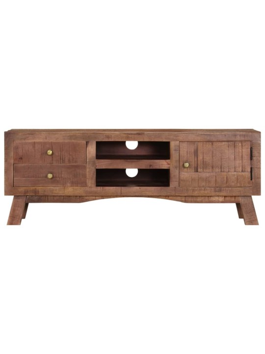 Tv skapītis, 110x30x40 cm, neapstrādāts mango koks