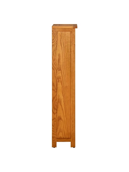 4-līmeņu grāmatu plaukts, 45x22x110 cm, ozola masīvkoks