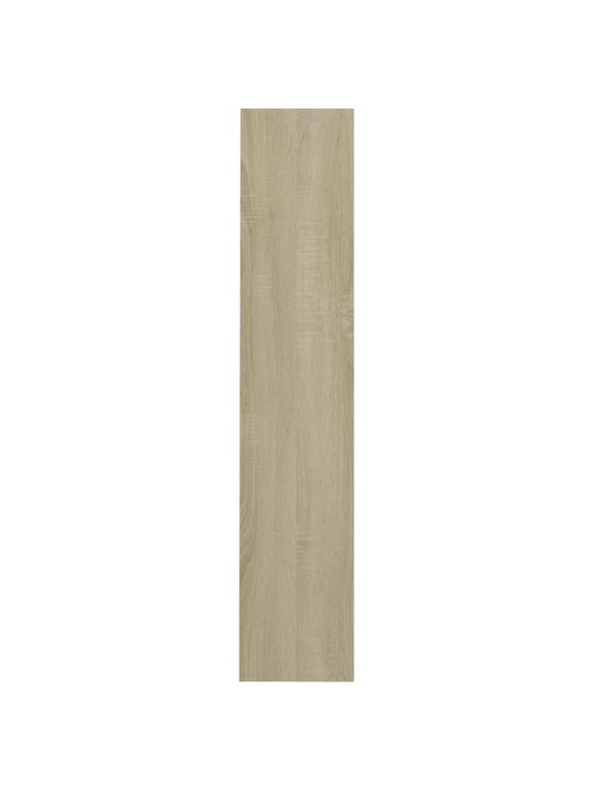 Sienas apavu plaukts, ozolkoka, 80x18x90 cm, inženierijas koks