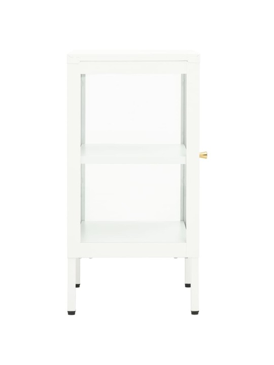 Kumode, 38x35x70 cm, metāls un stikls