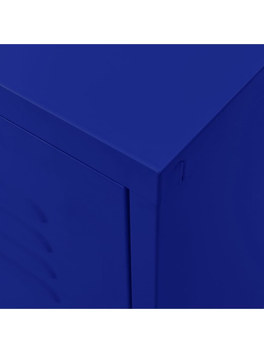Tv skapītis, 105x35x50 cm, tērauds, tumši zils