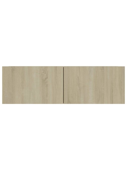 Tv skapīši, 4 gab. 100x30x30cm ozolkoka krāsa inženierijas koks