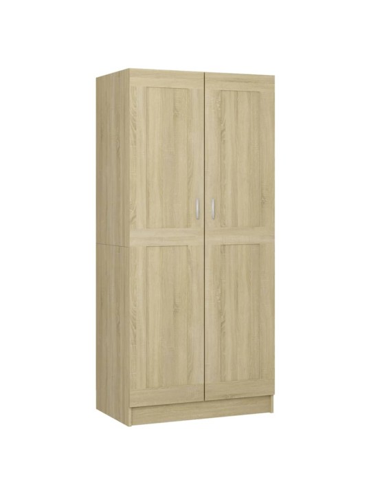 Skapis, ozolkoka krāsā, 82,5x51,5x180 cm, inženierijas koks