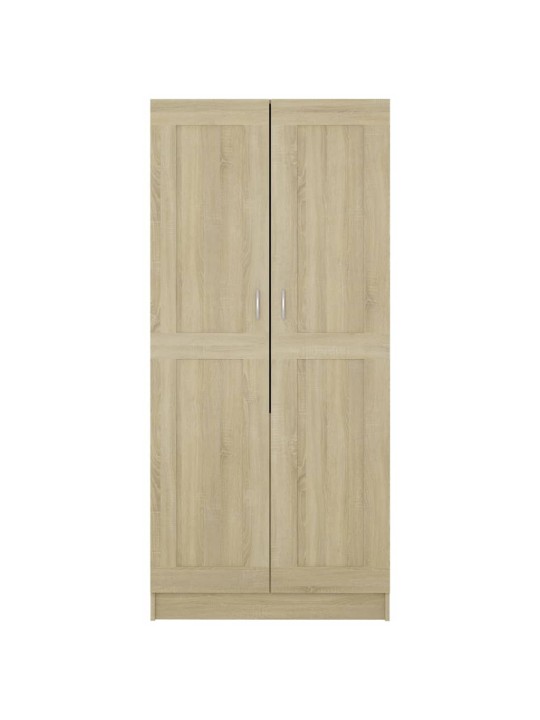 Skapis, ozolkoka krāsā, 82,5x51,5x180 cm, inženierijas koks
