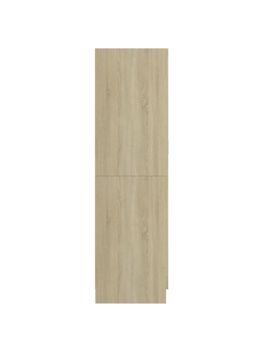 Skapis, ozolkoka krāsā, 82,5x51,5x180 cm, inženierijas koks
