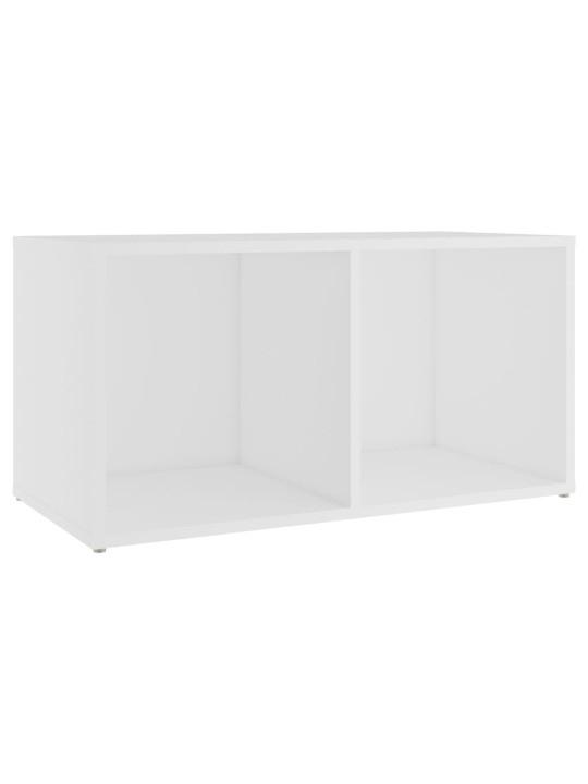 Tv plaukti, 2 gab., balti, 72x35x36,5 cm, inženierijas koks