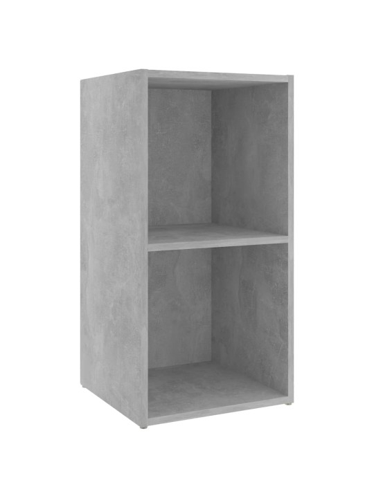 Tv plaukti, 2 gab. betona pelēki 72x35x36,5cm inženierijas koks