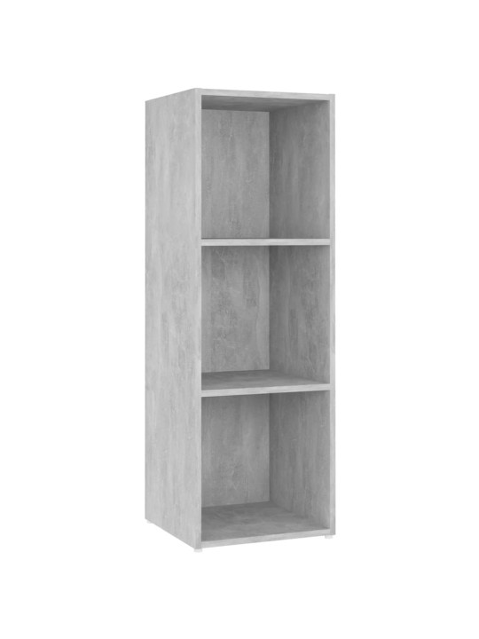 Tv plaukti, 2gab., 107x35x37cm, inženierijas koks betona pelēki