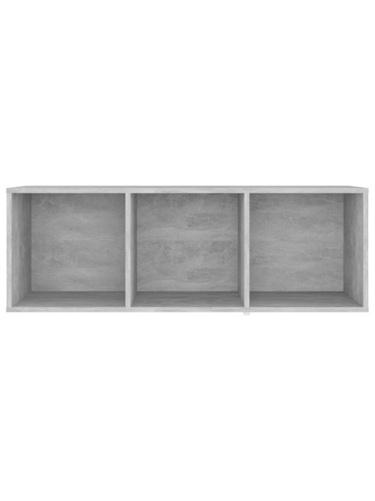 Tv plaukti, 4gab., betona pelēki, 107x35x37cm inženierijas koks
