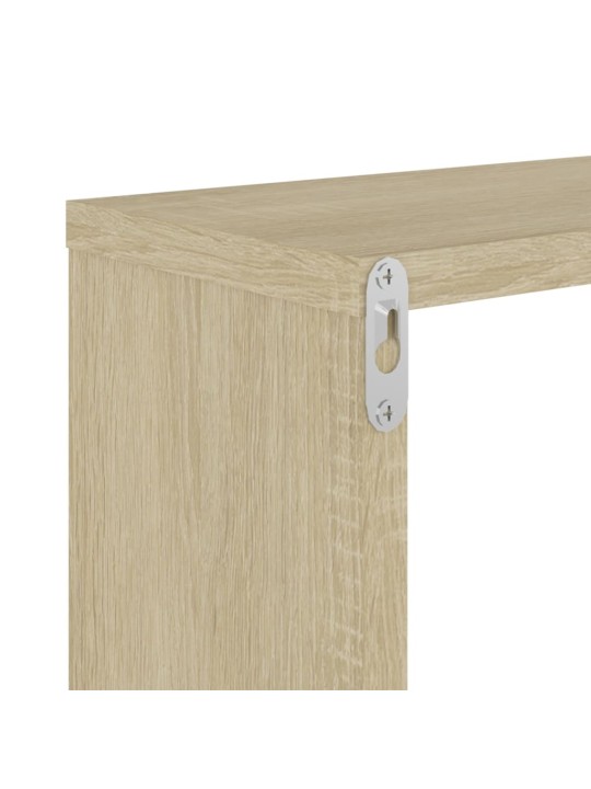 Kuba formas sienas plaukti, 2 gab., 26x15x26 cm, ozolkoka