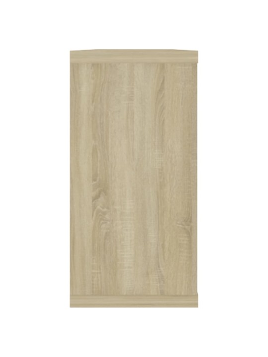 Sienas plaukti, 2 gab., ozolkoka 100x15x30cm inženierijas koks