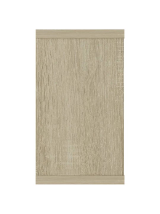 Sienas plaukti, 2 gab., ozolkoka 80x15x26,5cm inženierijas koks