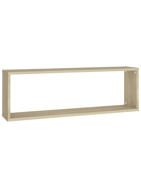 Sienas plaukti, 4 gab., ozolkoka 80x15x26,5cm inženierijas koks