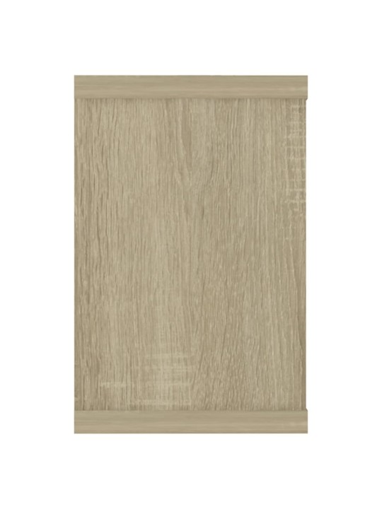 Kuba formas sienas plaukti, 2 gab., ozolkoka, 60x15x23 cm