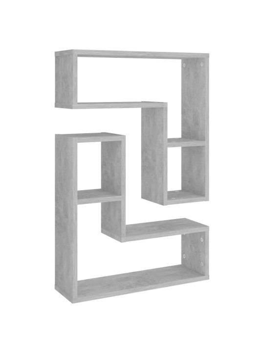 Sienas plaukti, 2 gab. 50x15x50cm betonpelēki inženierijas koks
