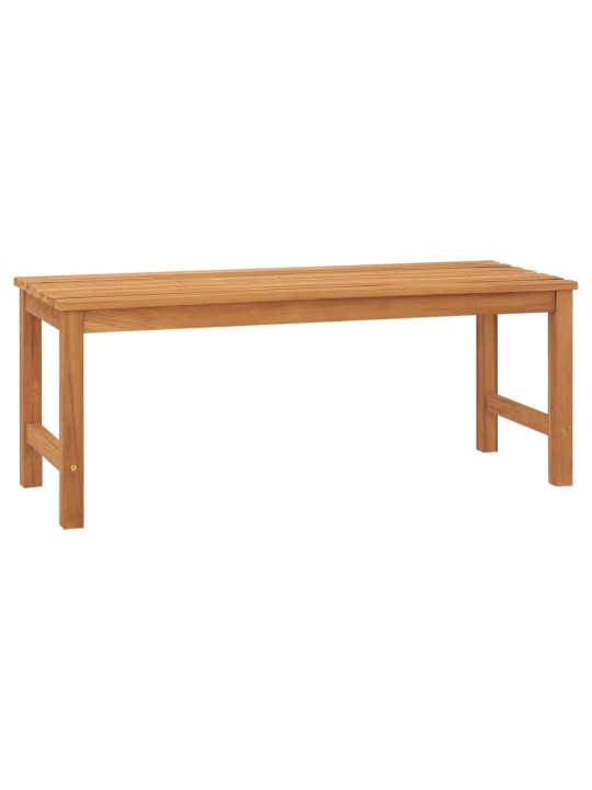 Dārza sols, 114 cm, masīvs tīkkoks