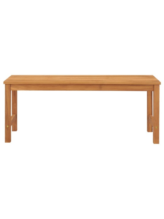 Dārza sols, 114 cm, masīvs tīkkoks