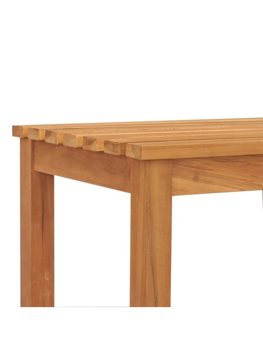 Dārza sols, 114 cm, masīvs tīkkoks