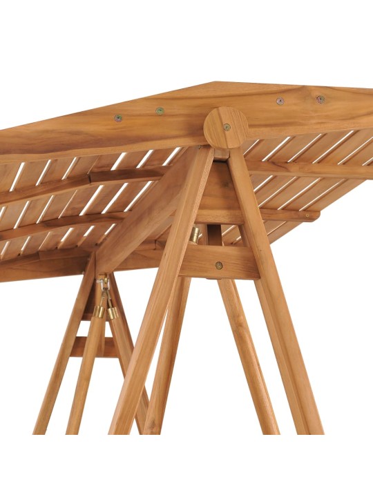 Šūpuļsols, 170 cm, masīvs tīkkoks